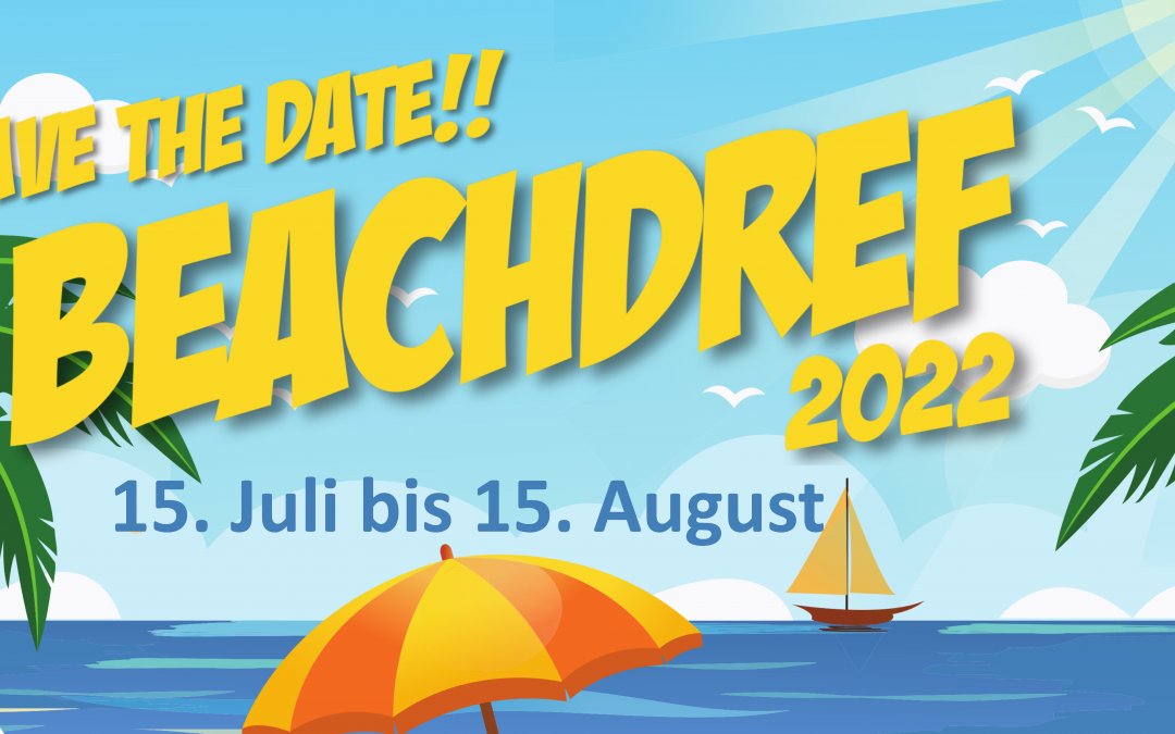 Save the date: beachdref 2022